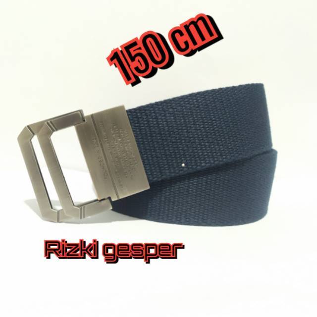 Crafman Tali Ikat Pinggang Pria Canfas Buckle Belt