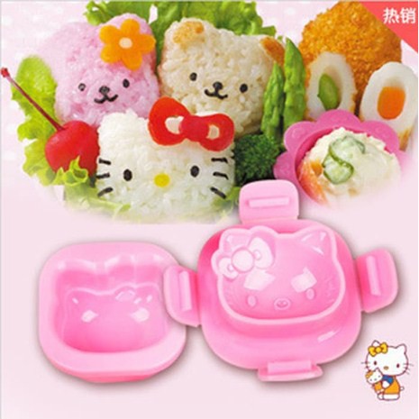 Hello Kitty Rice Mold Bento Cetakan Nasi Telur