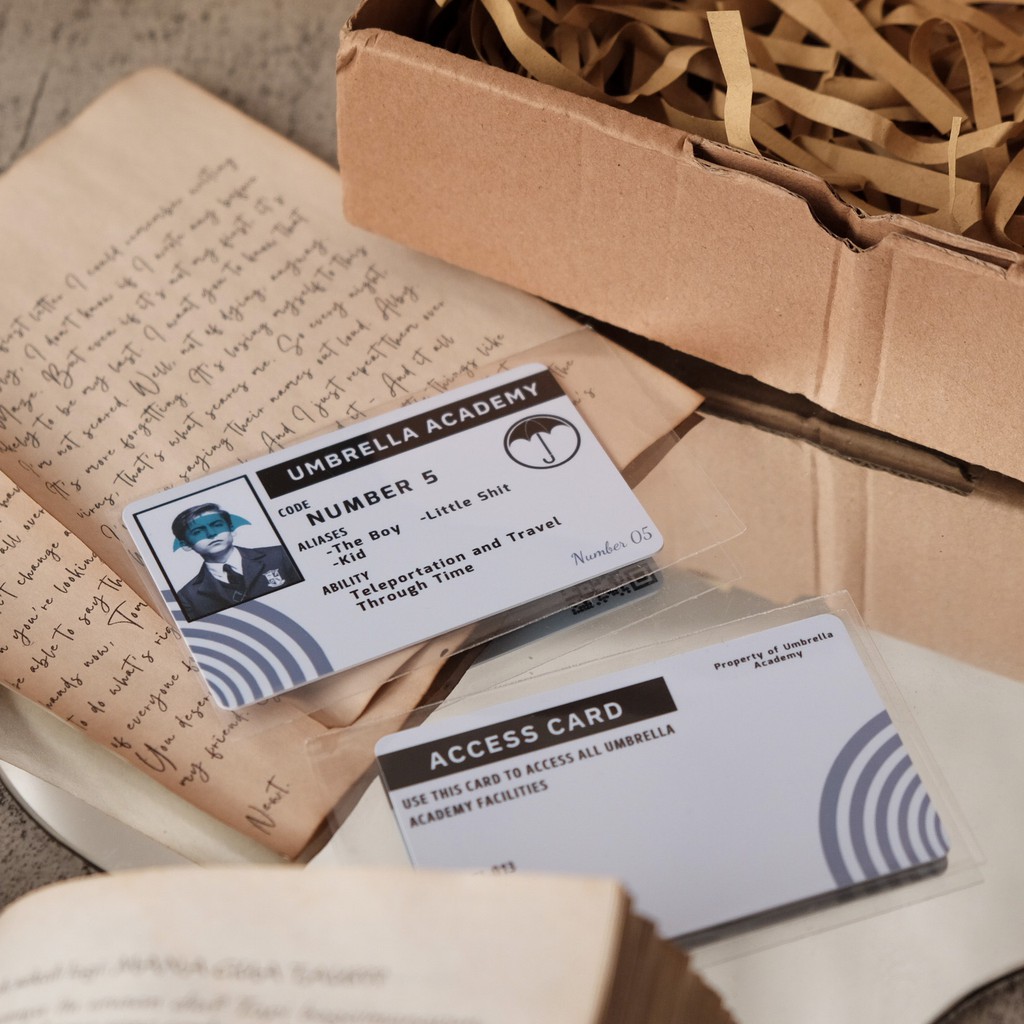 Umbrella Academy Voice ID Card
