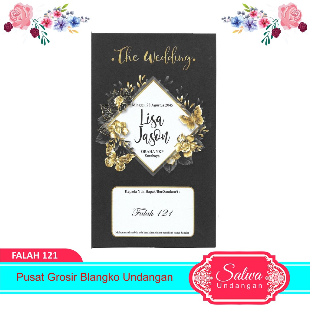 Blangko Undangan Falah 121 Harga Murah