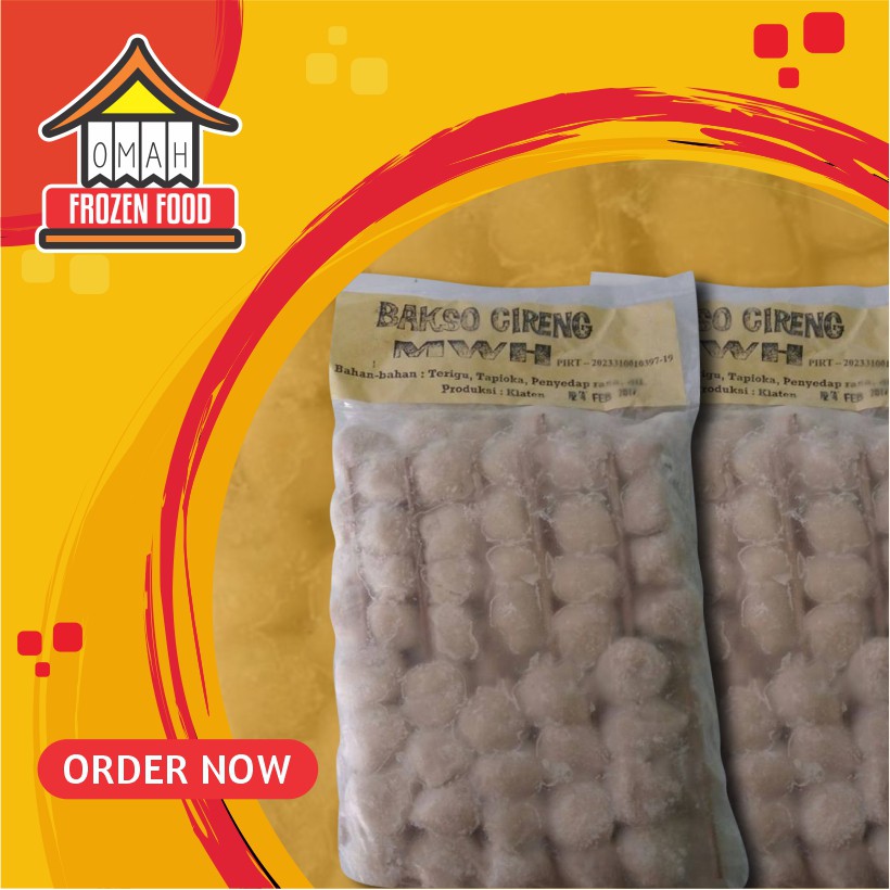 

Bakso Cireng Gorengan Isi 22 (NON COD DILUAR KOTA JATENG)