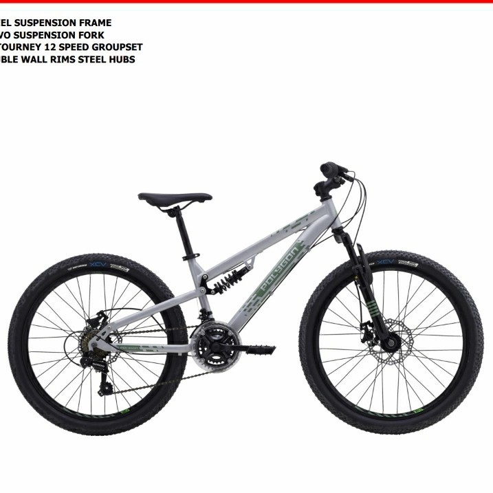 Sepeda MTB 24" Polygon Rapid