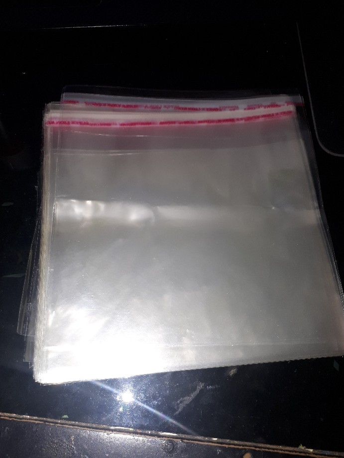 Plastik Roti Seal Pembungkus Ada Lem 100pcs