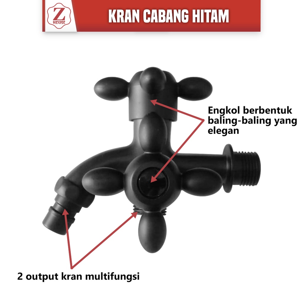 KRAN CABANG KERAN KRAN CABANG ENGKOL MINIMALIS KRAN AIR SHOWER CABANG 2 KRAN DOUBLE KAMAR MANDI KRAN STAINLESS STEEL