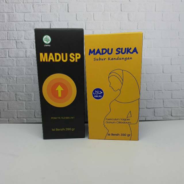 Sepaket madu penyubur kandungan dan madu subur pria / PAKET MADU SUKA dan MADU SP