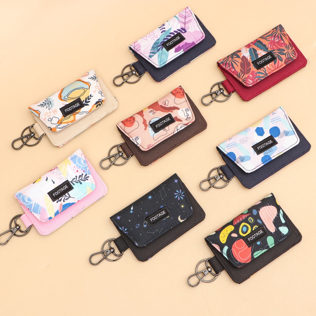 Gantungan Kunci Motor Mobil Dompet STNK E-TOLL SIM Motif Keychain Premium Footage GK-03 Februari Series