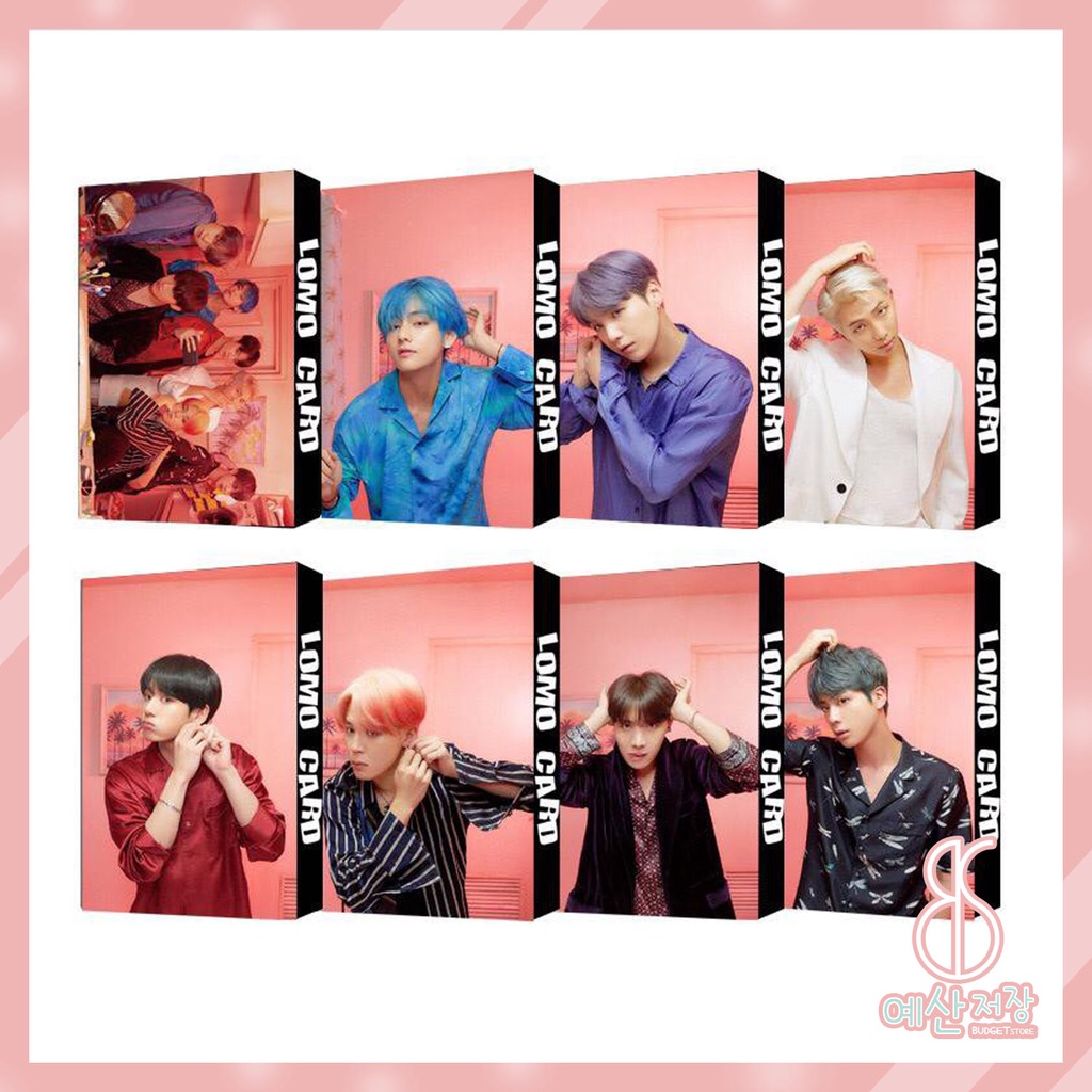 [BS] BISA COD KPOP BTS BT21 30pcs Lomo Card Photo Card Kartu Foto - KP215