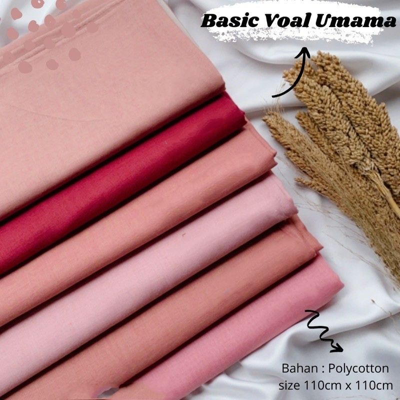PARIS PREMIUM - 1kg=12pcs Hijab Segi empat Kerudung non Pet Diamond Jilbab Segi Empat, jilbab segi empat