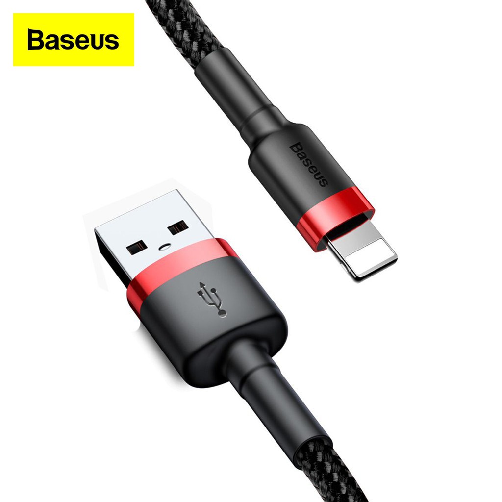 KABEL DATA IPHONE BASEUS CAFULE CABLE FOR LIGHTNING 2.4A 1M