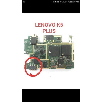 Konektor Baterai Lenovo K5 Plus 1pcs di MESIN Fpc Battery On Board Lenovo K5 Plus