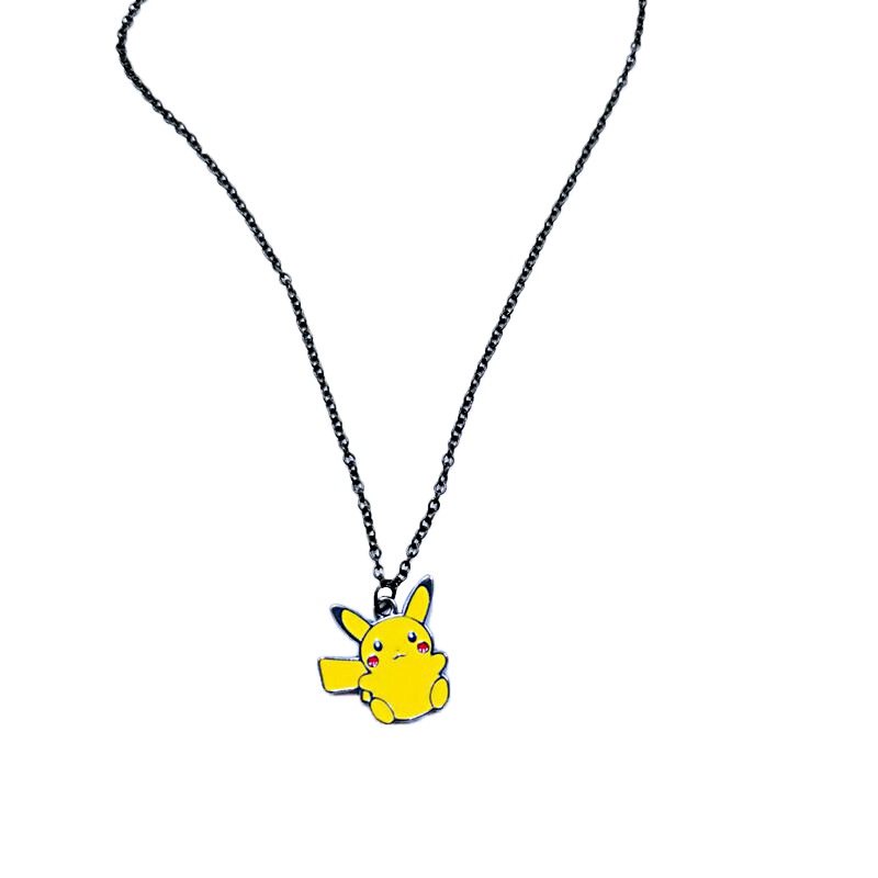 Selebriti Internet Pikachu kalung seperti anak kecil Keren Bumi lucu pacar pasangan liontin sederhan