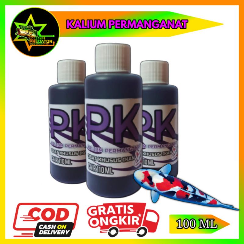 PK [ KALIUM PERMANGANAT] OBAT CACAR IKAN 100 ML