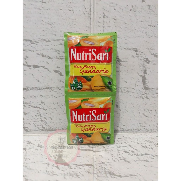 Nutrisari mangga gandaria /nutrisari /bubuk minuman /minuman nutrisari /nutrisari sachet/ isi 10pcs