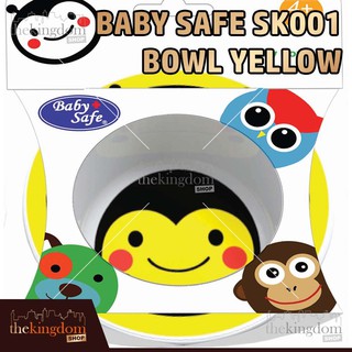  Baby  Safe  SK001 Bowl Yellow Bee Mangkok  Makan Bayi Mangkuk 