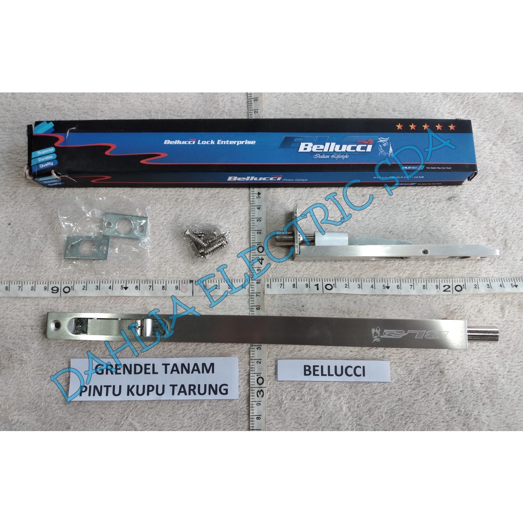 GRENDEL TANAM PINTU KUPU TARUNG BELLUCHI 6"+12"