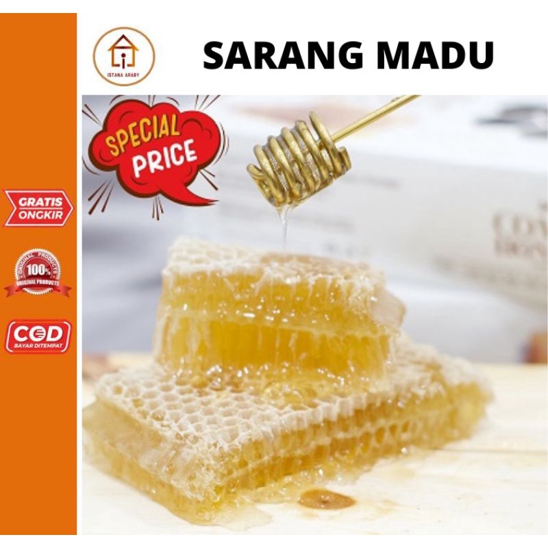 

MADU SARANG ASLI 500GR/SARANG MADU/