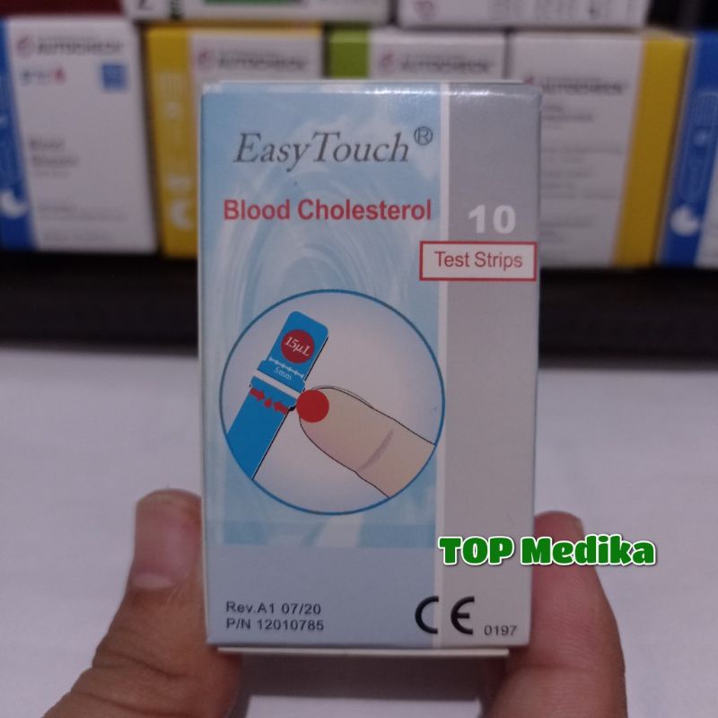 Strip Kolesterol Easy Touch Blood Cholesterol Test Strip