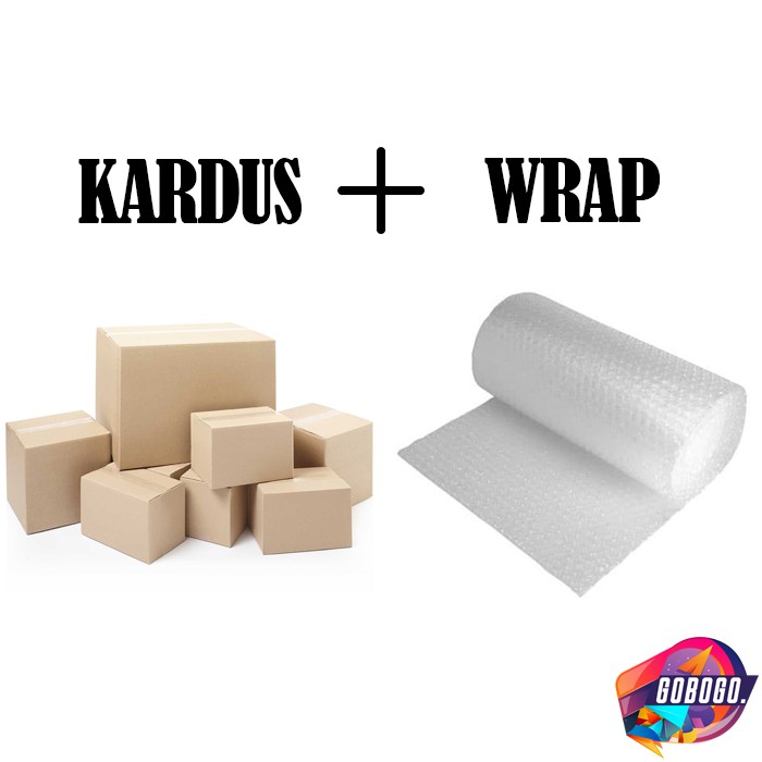 

KARDUS DAN BUBBLE WRAP TAMBAHAN PACKING XTRA AMAN