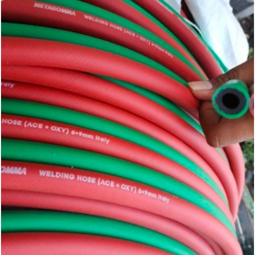 selang double las potong OXY + ACY metagoma 10 meter