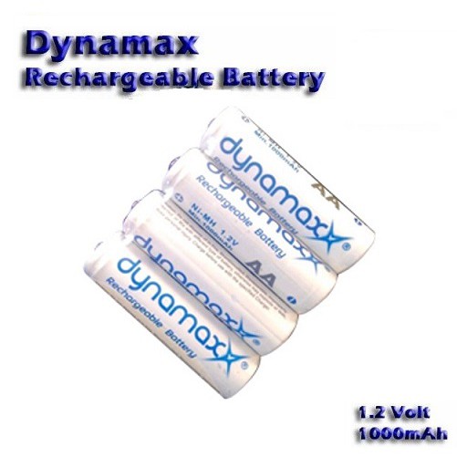 Battery Charger AA Dynamax 1.2v Ni-Mh Rechargeable Baterai Cas Isi Ulang Batre Jam Mainan A2 Charger