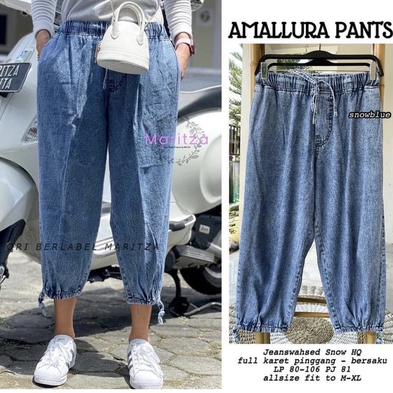 AMARULLA PANTS // CELANA JEANS JUMBO