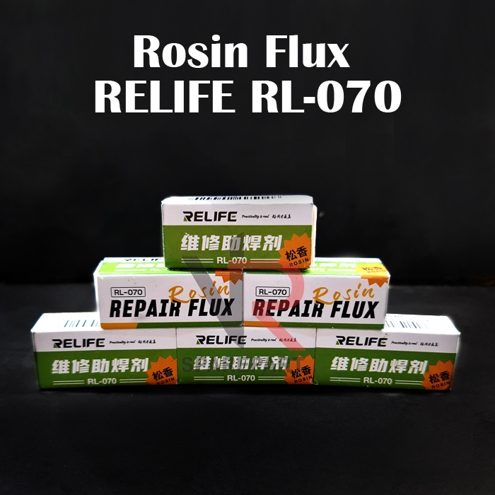 BOX ROSIN FLUX SOLDER SIONGKA PADAT RELIFE RL-070