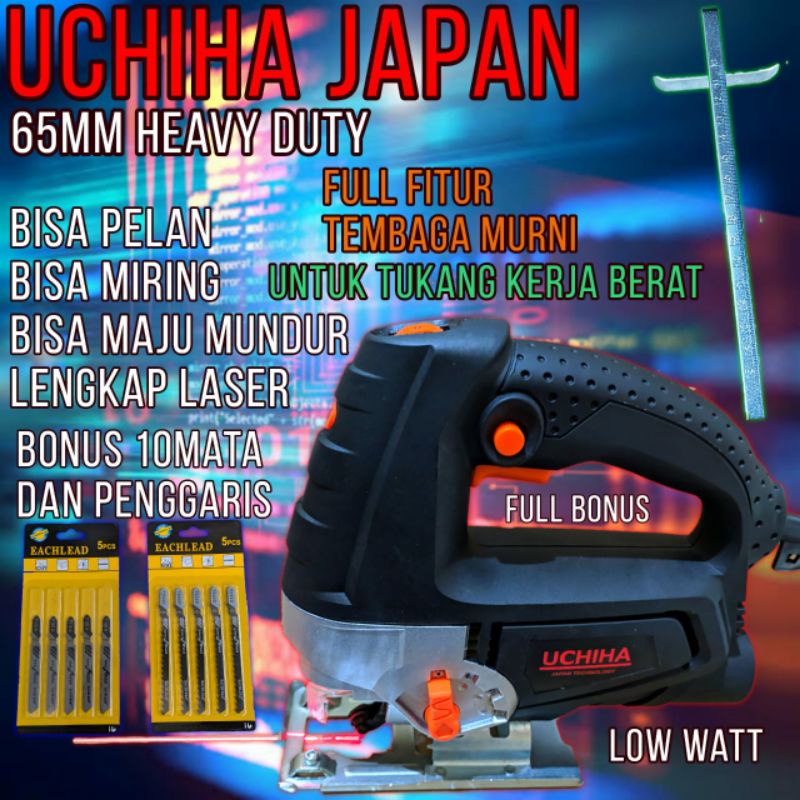 MESIN JIGSAW LASER UCIHA JAPAN TEKNOLOGI