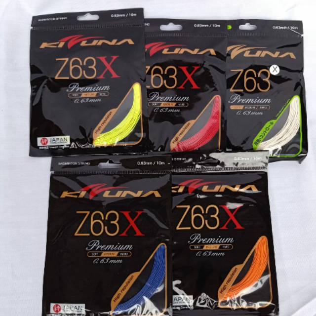 Senar raket bulutangkis KIZUNA Z63X
