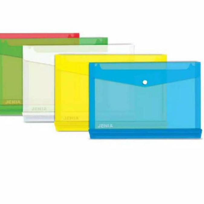 

T56✤ Map Plastik Kancing Folio ( 12 pcs ) Paling Baru