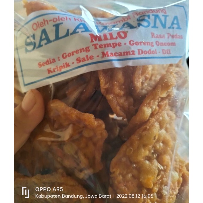 

kripik tempe pedes manis