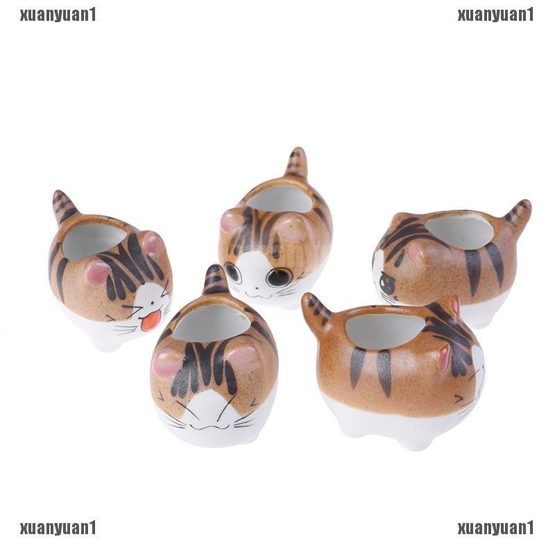 Xyid Pot Tanaman Succulent Mini Lucu Bahan Keramik Xyid Pot Tanaman Succulent Mini Lucu Bahan Keramik