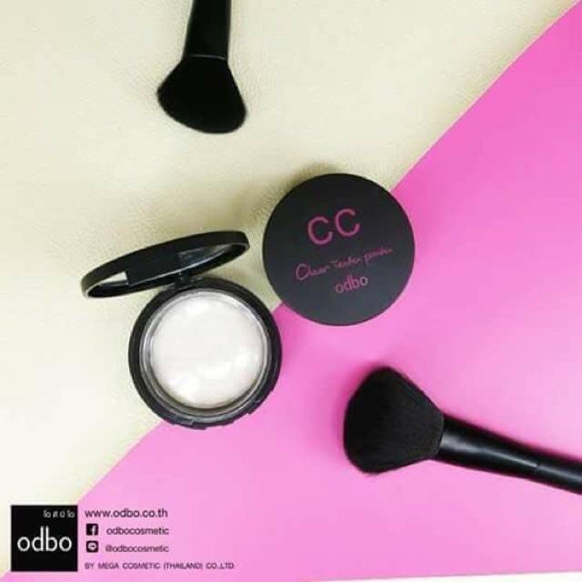 ODBO CC Clear Tender Powder SPF 50+ PA+++ #OD604 Thailand / Shimmer / Glowing / Cosmetic