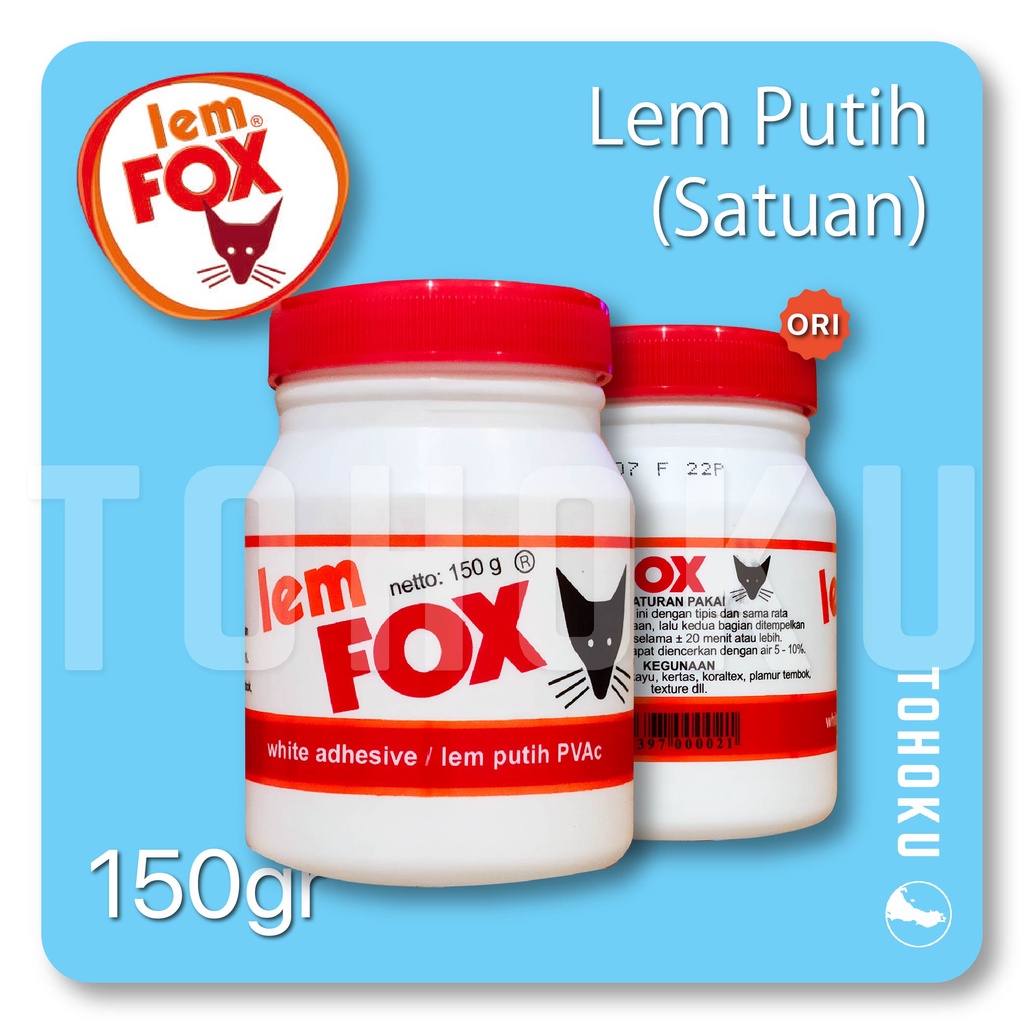 Jual Lem Fox Putih Lem Putih Pvac Shopee Indonesia