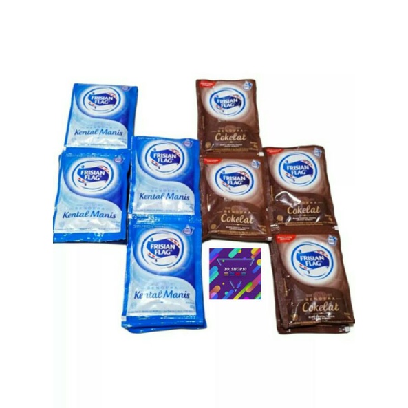 

SUSU FRISIAN FLAG, Susu kental manis..(40gr x 6 pcs)