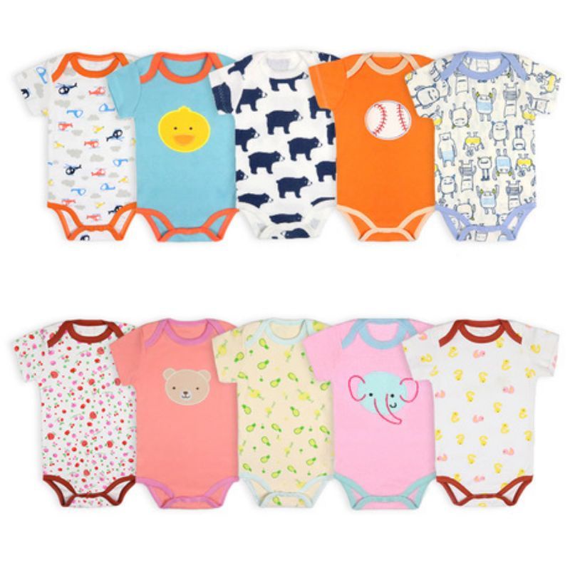 JUMPER PENDEK TEDMIMAK MOTIF 5in1 | JUMPER PENDEK BAYI MURAH