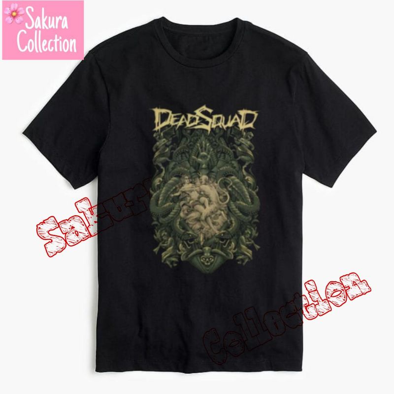 Kaos distro Baju Tshirt - Band Metal DEADSQUAD