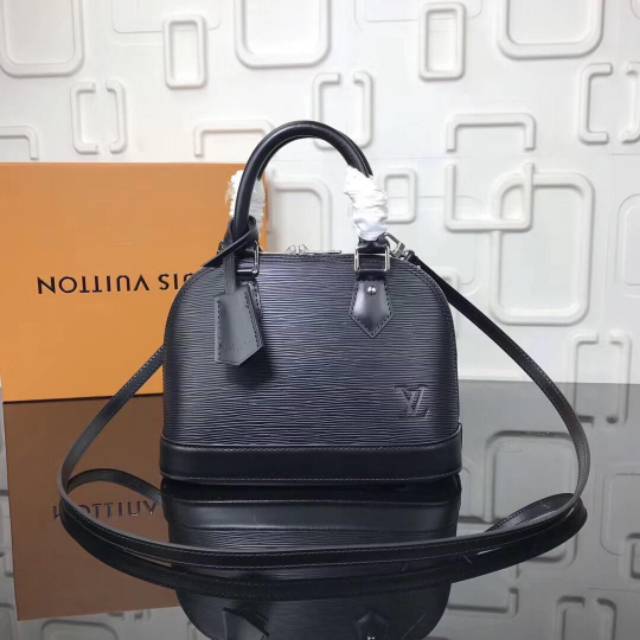 Tas LV Alma Epi Leather 40301 Black Supermirror