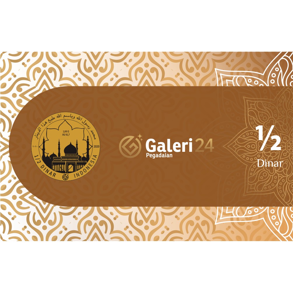 

Galeri 24 DINAR 1/2