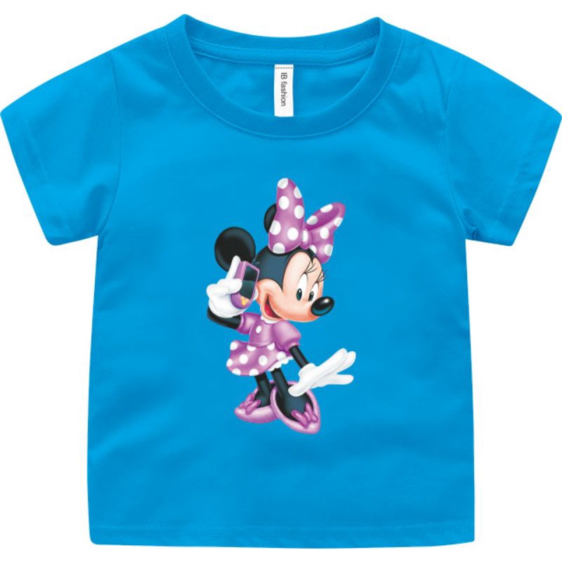 Kaos Anak Cewek Minnie 2Nd Atasan Anak Perempuan Kaos Anak Perempuan Terbaru Atasan Ank Cewek Murah