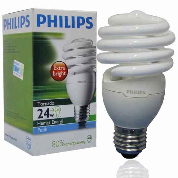 Philips Tornado 24 Watt Cdl E27 Shopee Indonesia