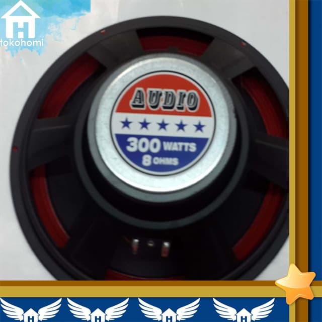 Speaker 12 Inch Fullrange Audio 300 Watts 8 Ohms