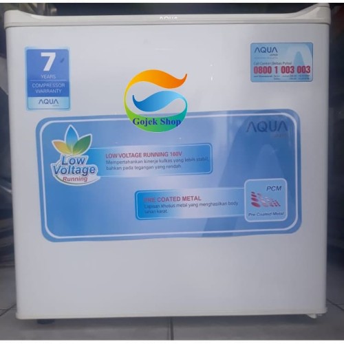 Kulkas Mini/hotel Portable 1 Pintu Sanyo Aqua 50 F + Freezer Garansi Resmi 7 Tahun