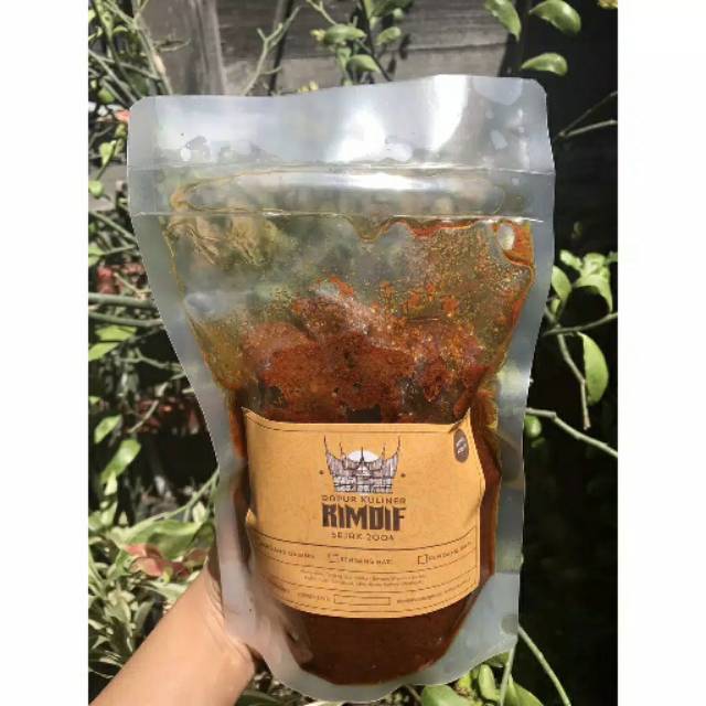 

Rendang Sapi Asli Silungkang 600gr