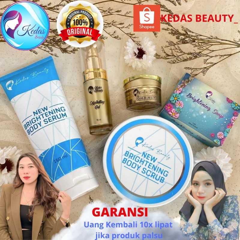 {GARANSI ORI} Kedas Beauty ( 1 paket :4 pcs)