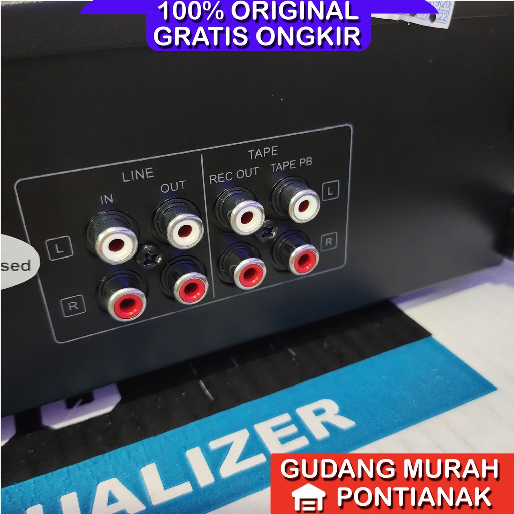 Equalizer BMB EQ-80 Penjernih suara Amplifier aqualizer original asli EQ 80