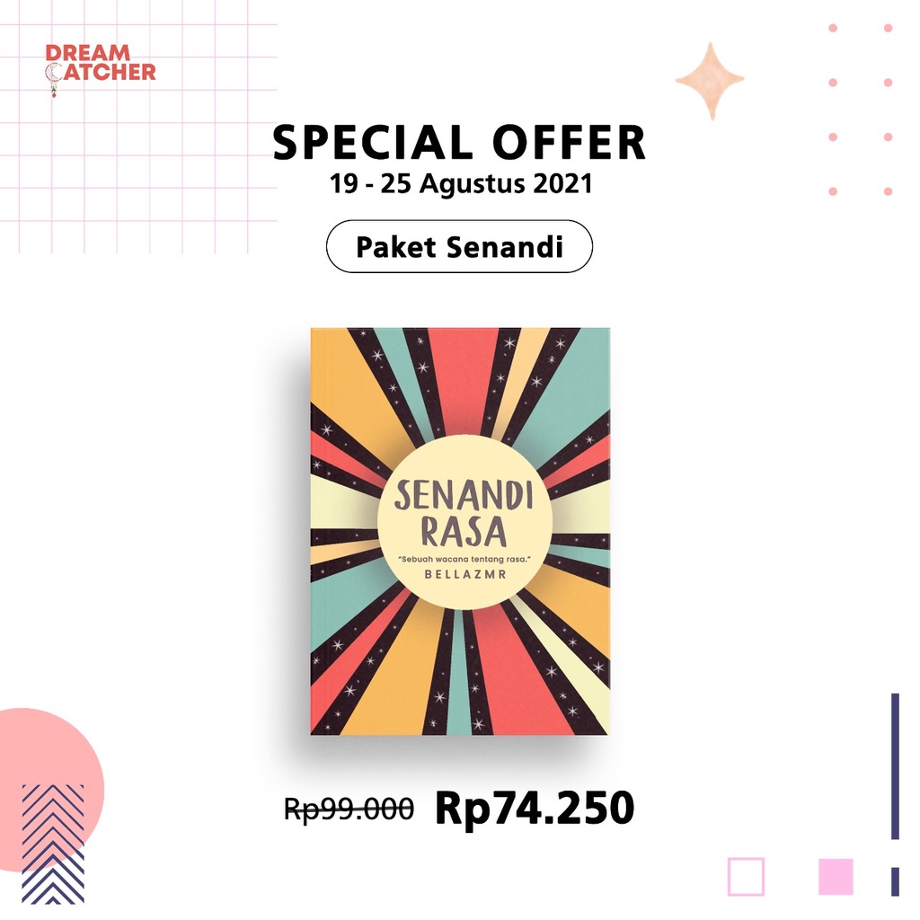 Senandi Rasa Penulis Bellazmr-PAKET SENANDI