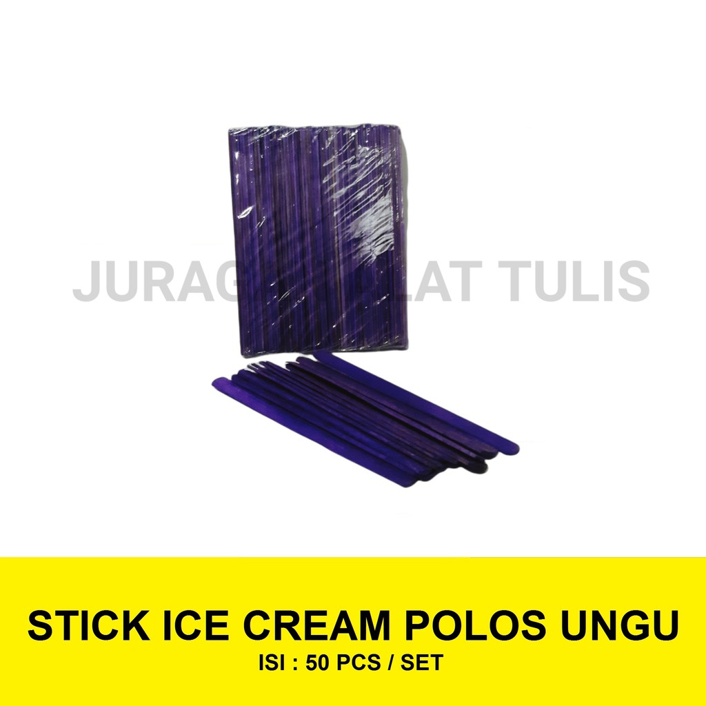 

STICK ICE CREAM / STIK ES KRIM WARNA UNGU