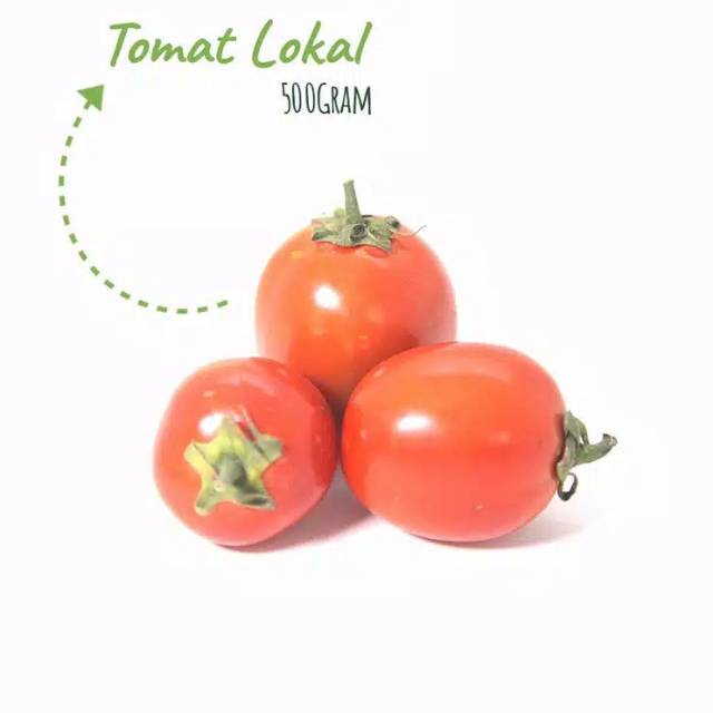 Tomat Lokal Ukuran Sedang / Berat 500 gram