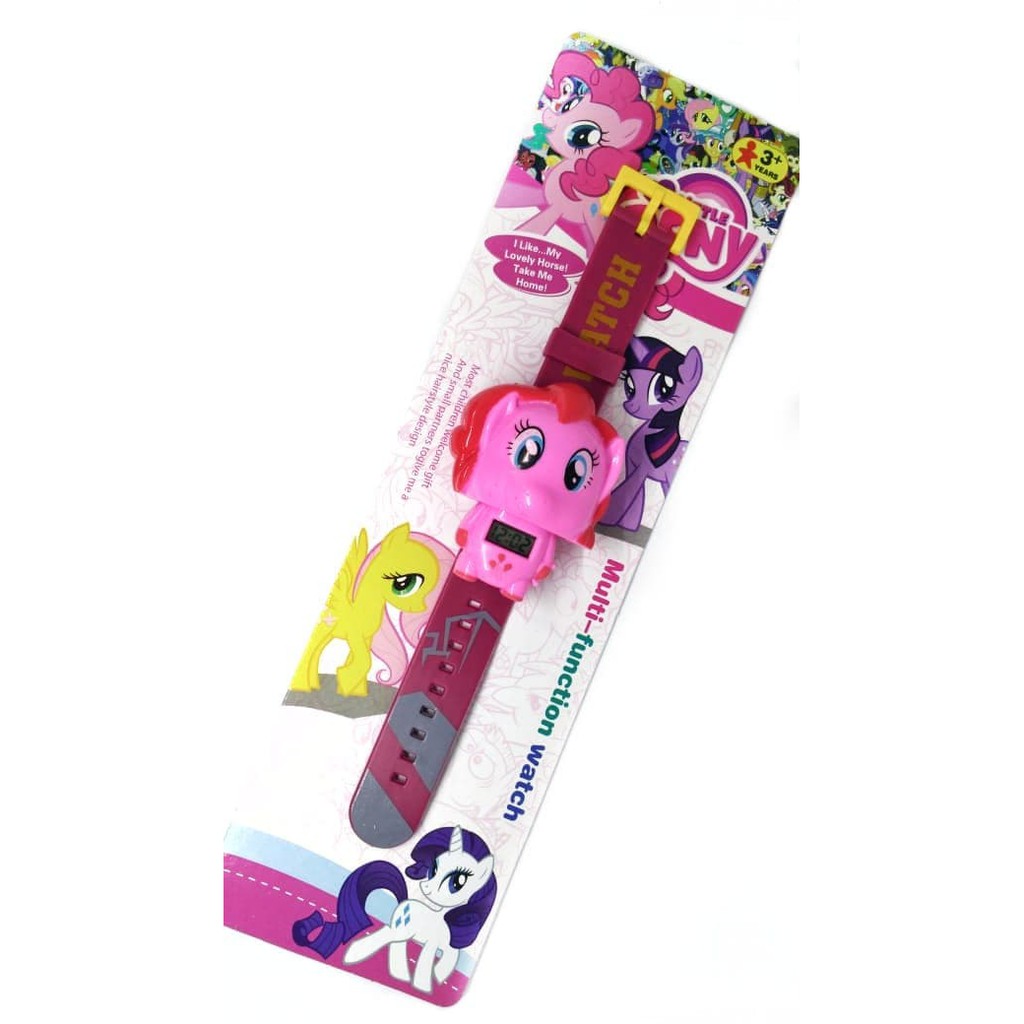 Super Murah! JAM TANGAN ANAK PEREMPUAN PENCET MY LITTLE PONY KUDA PONY DIGITAL