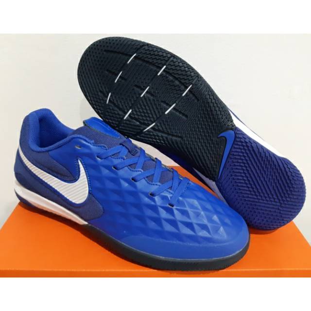 Sepatu Futsal Nike Tiempo Legend VIII Pro Hyper Royal Blue White